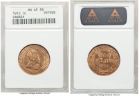 Edward VII Cent 1910 MS65 Red and Brown ANACS, Ottawa mint, KM8. 

HID09801242017

© 2020 Heritage Auctions | All Rights Reserved