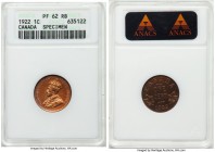 George V Specimen Cent 1922 PR62 Red and Brown ANACS, Ottawa mint, KM28. 

HID09801242017

© 2020 Heritage Auctions | All Rights Reserved