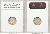 George V "Broad Leaves" 10 Cents 1913 XF40 ANACS, Ottawa mint, KM23. Large/broad leaves variety. 

HID09801242017

© 2020 Heritage Auctions | All ...