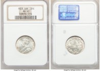 George V 25 Cents 1928 MS63 NGC, Ottawa mint, KM24a. Frosty white surface with bold strike. 

HID09801242017

© 2020 Heritage Auctions | All Right...