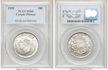 George VI 50 Cents 1939 MS64 PCGS, Royal Canadian mint, KM36.

HID09801242017

© 2020 Heritage Auctions | All Rights Reserved