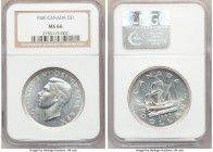 George VI Dollar 1949 MS66 NGC, Royal Canadian mint, KM47.

HID09801242017

© 2020 Heritage Auctions | All Rights Reserved