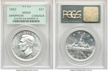 George VI "Arnprior" Dollar 1950 MS64 PCGS, Royal Canadian mint, KM46. Arnprior with 2-1/2 water lines.

HID09801242017

© 2020 Heritage Auctions ...