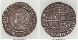 Elizabeth I (1558-1603) 3-Piece Lot of Uncertified 6 Pence, 1) 6 Pence 1570 - Good VF, Tower mint, Coronet mm, Third & Fourth Issue, S-2562. 24.5mm. 3...