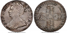 Anne Crown 1707 AU Details (Reverse Scratched) NGC, KM526.2, S-3601. SEPTIMO edge. 

HID09801242017

© 2020 Heritage Auctions | All Rights Reserve...