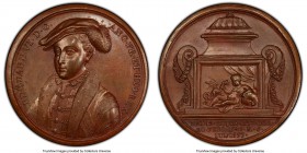 "Kings & Queens of England - Edward VI" bronzed copper Specimen Medal ND (1731) SP64 PCGS, Eimer-526. By J. Dassier. 

HID09801242017

© 2020 Heri...