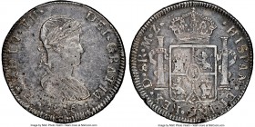 Durango. Ferdinand VII "Royalist" 8 Reales 1816 D-MZ AU53 NGC, Durango mint, KM111.2.

HID09801242017

© 2020 Heritage Auctions | All Rights Reser...