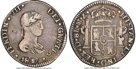 Durango. Ferdinand VII "Royalist" 8 Reales 1817 D-MZ VF25 NGC, Durango mint, KM111.2.

HID09801242017

© 2020 Heritage Auctions | All Rights Reser...