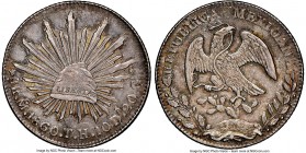Republic 8 Reales 1860 Mo-TH AU58 NGC, Mexico City mint, KM377.10, DP-Mo47.

HID09801242017

© 2020 Heritage Auctions | All Rights Reserved