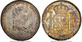 Ferdinand VII 8 Reales 1819 LM-JP MS62 NGC, Lima mint, KM117.1. Colorful target toning on reverse. 

HID09801242017

© 2020 Heritage Auctions | Al...