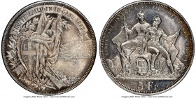 Confederation "Lugano Shooting Festival" 5 Francs 1883 MS66 NGC, KM-XS16.

HID09801242017

© 2020 Heritage Auctions | All Rights Reserved