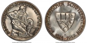 Confederation silver "Graubunden - Chur Shooting Festival" Medal 1949-B MS67 PCGS, Bern mint, Richter-857b. 

HID09801242017

© 2020 Heritage Auct...