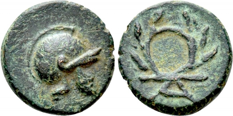 THRACE. Maroneia (as Agothokleia). Ae (Early 3rd century BC). 

Obv: Macedonia...