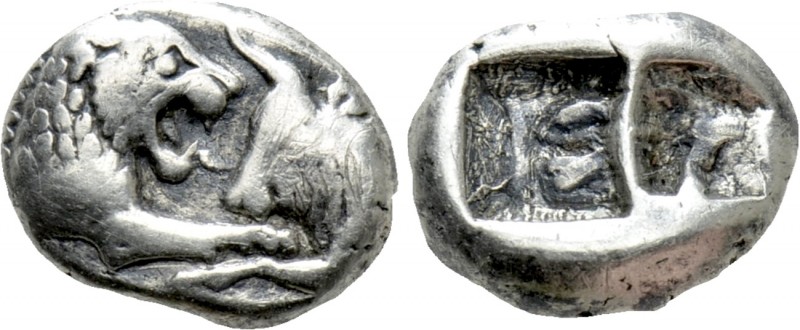 KINGS OF LYDIA. Kroisos (Circa 564/53-550/39 BC). 1/6 Stater. Sardes. 

Obv: C...