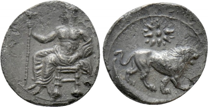 CILICIA. Myriandros. Mazaios (Satrap of Cilicia, 361/0-334 BC). Obol. 

Obv: B...