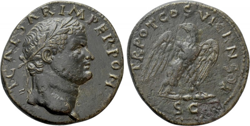 UNCERTAIN ASIA MINOR. Titus (Caesar 69-79). Ae. 

Obv: T CAESAR IMPER PONT. 
...