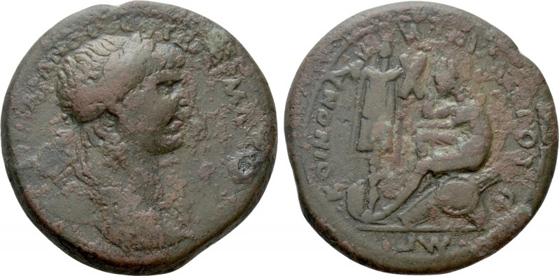 PONTOS. Nicopolis ad Lycum. Trajan (98-117). Ae. Dated RY 43 (113/4 AD).

Obv:...