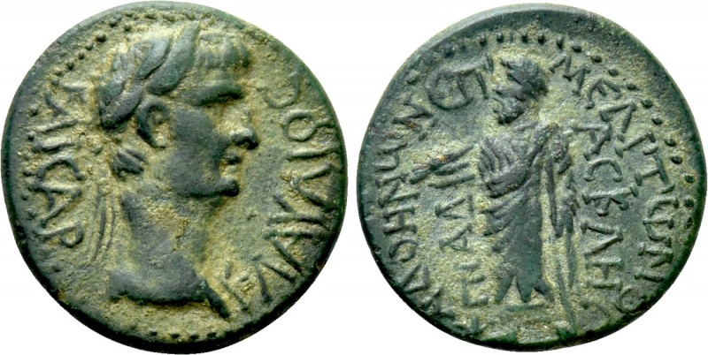PHRYGIA. Cadi. Claudius (41-54). Ae. Meliton, son of Asklepiados, magistrate. 
...