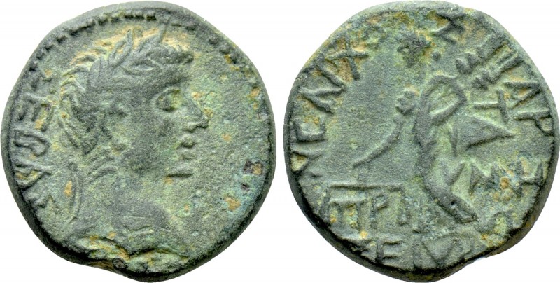 PHRYGIA. Prymnessus. Augustus (27 BC-14 AD). Nearchos Arta, magistrate.

Obv: ...