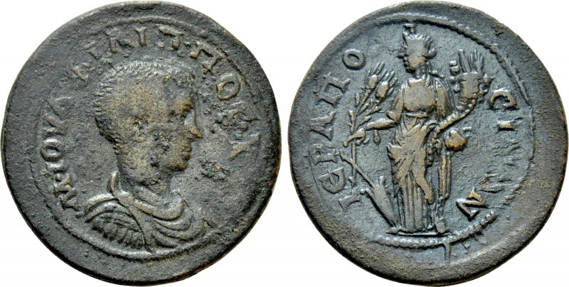 PHRYGIA. Hierapolis. Philip II (Caesar, 244-247). Ae. 

Obv: Μ ΙΟΥΛ ΦΙΛΙΠΠΟϹ Κ...