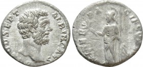 CLODIUS ALBINUS (Caesar, 193-195). Denarius. Rome. 

Obv: D CLOD SEPT ALBIN CAES. 
Bare head right.
Rev: MINER PACIF COS II. 
Minerva standing le...