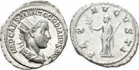 GORDIAN III (238-244). Antoninianus. Antioch. 

Obv: IMP CAES M ANT GORDIANVS AVG. 
Radiate, draped and cuirassed bust right.
Rev: PAX AVGVSTI. 
...
