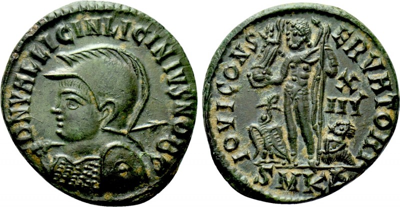 LICINIUS I (308-324). Follis. Cyzicus. 

Obv: DN VAL LICIN LICINIVS NOB C. 
H...