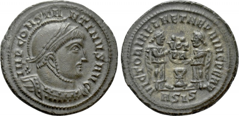 CONSTANTINE I 'THE GREAT' (307/10-337). Follis. Siscia.. 

Obv: IMP CONSTANTIN...