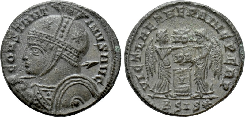 CONSTANTINE I THE GREAT (307/10-337). Follis. Siscia. 

Obv: CONSTANTINVS AVG....