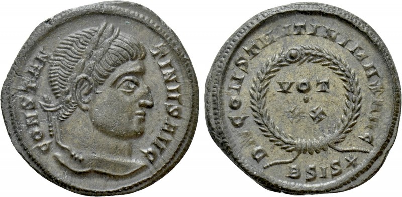 CONSTANTINE I THE GREAT (307/10-337). Follis. Siscia. 

Obv: CONSTANTINVS AVG....