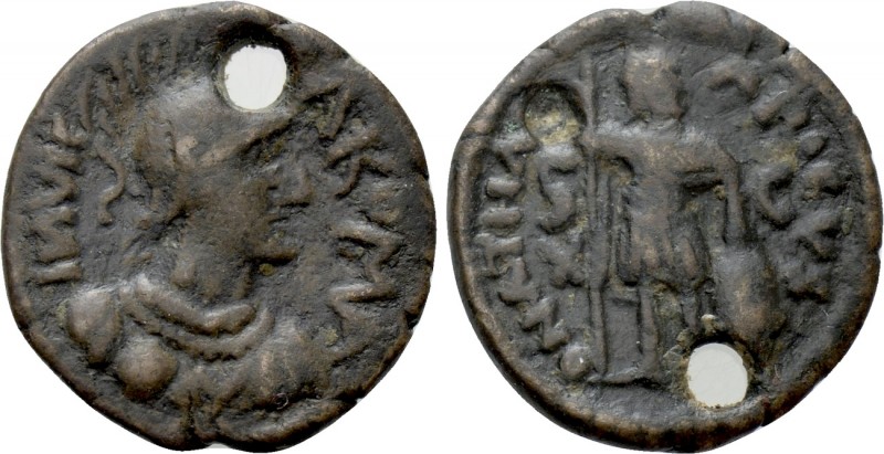 OSTROGOTHS. Athalaric (526-534). Decanummium. Rome. 

Obv: INVICTA ROMA. 
Hel...