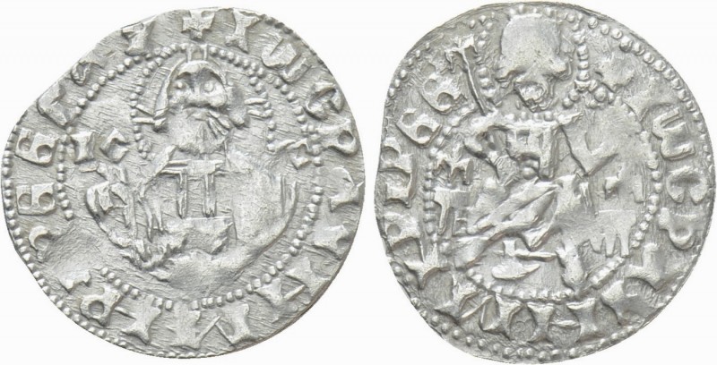 BULGARIA. Second Empire. Ivan Stratsimir (1352/5-1396). Grosso. 

Obv: Nimbate...