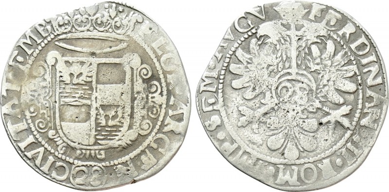 GERMANY. Emden. Ferdinand III (Holy Roman Emperor, 1637-1653). Gulden or 28 Stüb...