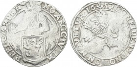 NETHERLANDS. Kampen. Lion Daalder (1652). 

Obv: MO ARG CIVI IMP BEL CAMPEN. 
Knight standing right, head left, holding up garnished coat-of-arms i...