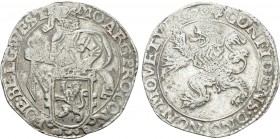 NETHERLANDS. West Friesland. Lion Dollar or Leeuwendaalder (1670). 

Obv: MO ARG PRO CONFOE BELG WEST. 
Knight standing left, head right, holding u...