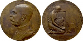 KAISERTUM ÖSTERREICH. Habsburg. Franz Joseph (1848-1916). Auf die Kaiserjubiläumsausstellung der Österreichischen Gesellschaft für Münz- und Medaillen...