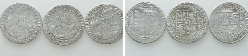 3 Coins of Poland. 

Obv: .
Rev: .

. 

Condition: See picture.

Weight...