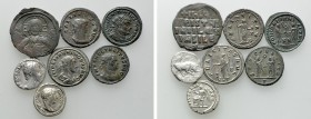 7 Roman and Byzantine Coins. 

Obv: .
Rev: .

. 

Condition: See picture.

Weight: g.
 Diameter: mm.