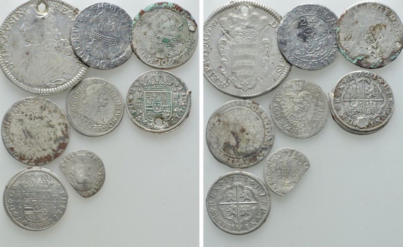 8 Modern Coins. 

Obv: .
Rev: .

. 

Condition: See picture.

Weight: g...