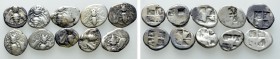 10 Greek Drachms of Ephesos. 

Obv: .
Rev: .

. 

Condition: See picture.

Weight: g.
 Diameter: mm.