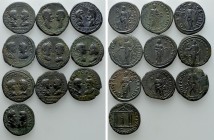 10 Roman Provincial Coins. 

Obv: .
Rev: .

. 

Condition: See picture.

Weight: g.
 Diameter: mm.
