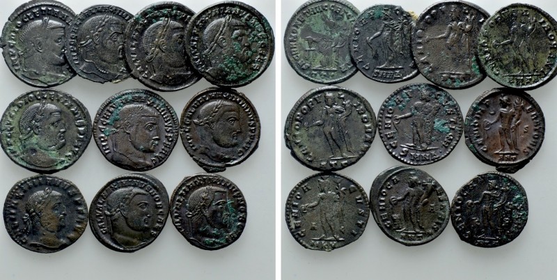 10 Folles of the Tetrarchy. 

Obv: .
Rev: .

. 

Condition: See picture....