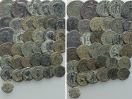 Circa 36 Roman Coins. 

Obv: .
Rev: .

. 

Condition: See picture.

Weight: g.
 Diameter: mm.