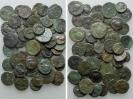 Circa 47 Roman Provincial Coins. 

Obv: .
Rev: .

. 

Condition: See picture.

Weight: g.
 Diameter: mm.