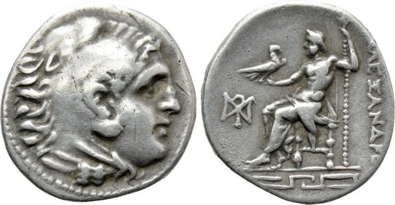 IONIA. Magnesia ad Maeandrum. Drachm (Circa 282-225 BC). In the Name of Alexande...