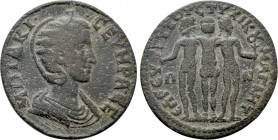 IONIA. Magnesia ad Maeandrum. Otacilia Severa (Augusta, 244-249). Ae. M. Aurelius Eutuchous, son of Tuchicous, grammateus. 

Obv: M ΩTAKI CEYHPA CE....