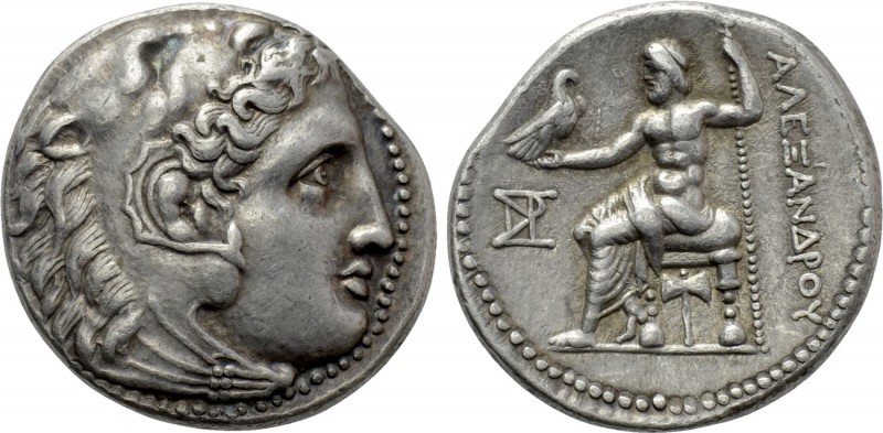 IONIA. Miletos. Tetradrachm (Circa 300 - 295 BC). In the Name of Alexander III o...