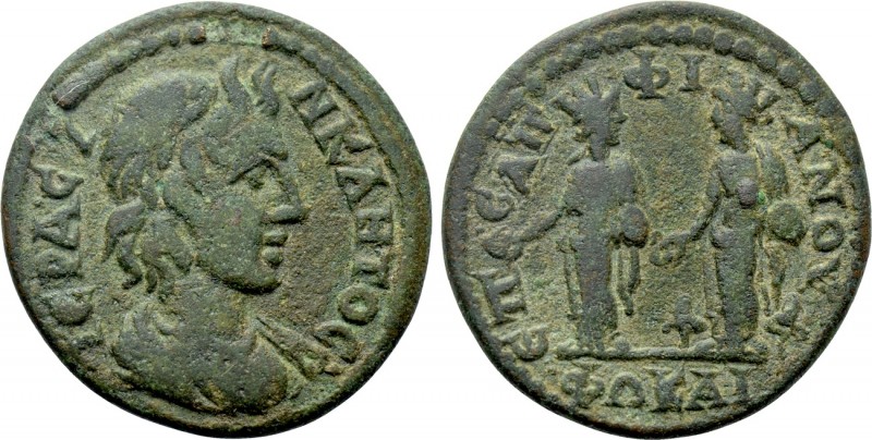 IONIA. Phokaia. Pseudo-autonomous (3rd century AD). Ae. S. Ap. Phianus, magistra...