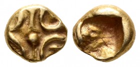 Ionia. Hemiekte. circa 600 a.C. Uncertain mint. El. 1,04 g. Choice VF. Est...220,00. /// SPANISH DESCRIPTION: Ionia. Hemiekte. circa 600 a.C. Incierta...