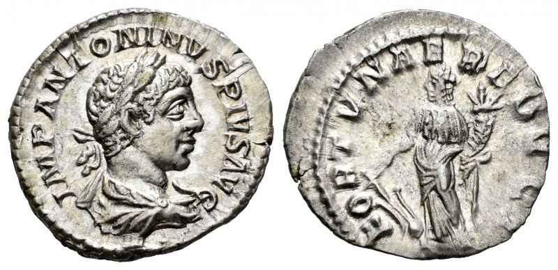 Elagabalus. Denarius. 218-222 d.C. Rome. (Ric-83a). Anv.: IMP ANTONINVS PIVS AVG...